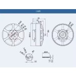 T-MOTOR MN5008 Antigravity Brushless Motor for Drones Ultra-light Long Endurance Efficient Multi-Rotor UAV Accessory